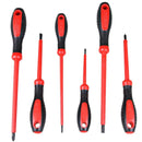 Jogo de Chaves Fenda e Phillips Isolada iec vde para Eletricista com 6 Peças tramontina