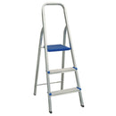 Escada de Alumínio Doméstica com 3 Degraus - Real Escadas