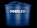 Caixa de Água 7.500L Polietileno Tampa Encaixe Azul Fortlev