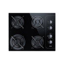 Cooktop 4 Bocas a Gás com Controle Fácil e Acendimento Automático Vidro Preto Bivolt CD060AE Consul