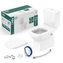 Kit Vaso Sanitário com Caixa Acoplada e Assento Soft Close Elite Celite