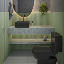 Vaso Sanitário com Caixa Acoplada e Assento Soft Close Elite Celite - Preto